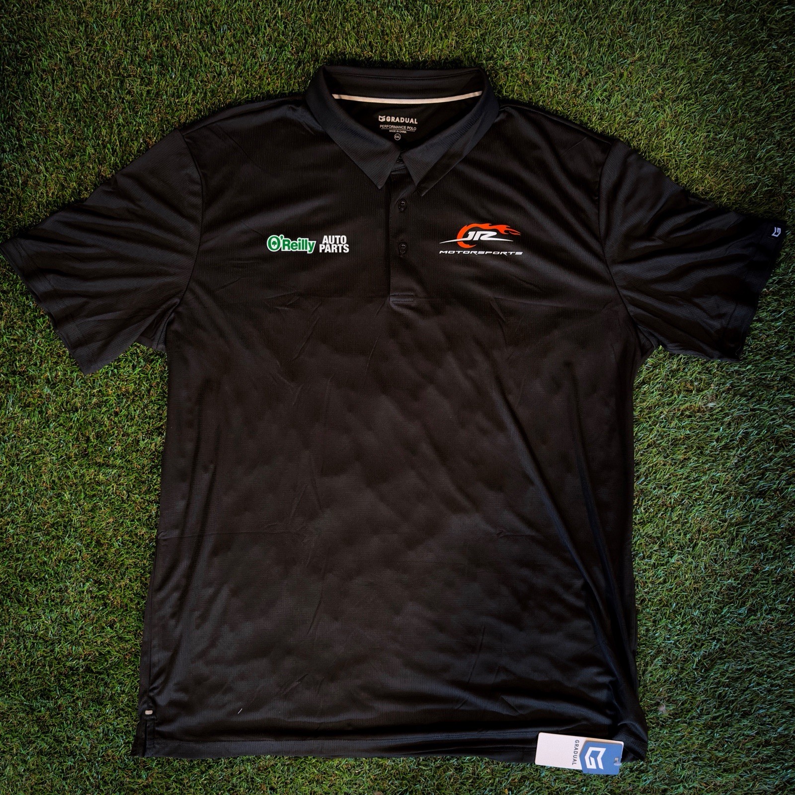 2026 JR Motorsports O’Reilly Auto Parts Team Crew Shirt Polo (Medium) 2026 JR Motorsports O’Reilly Auto Parts Team Crew Shirt Polo (Medium)
