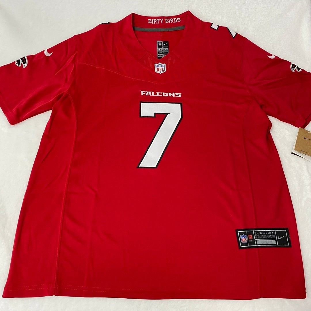 Bijan Robinson #7 Red Brand New Embroidered