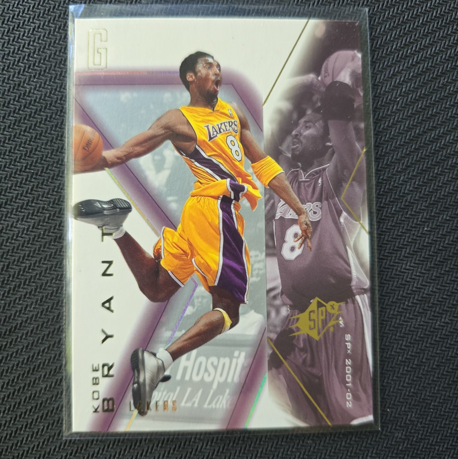 2001-02 SPx - Kobe Bryant #38 2001-02 SPx - Kobe Bryant #38