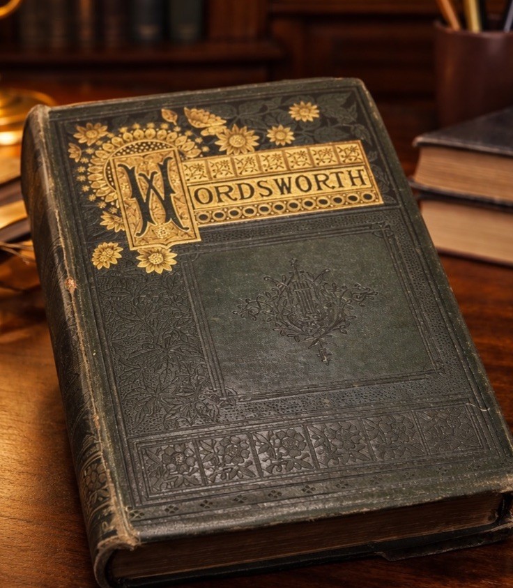 The Poetical Works of Wordsworth w/Memoir, New York Crowell & Co. 19th Century