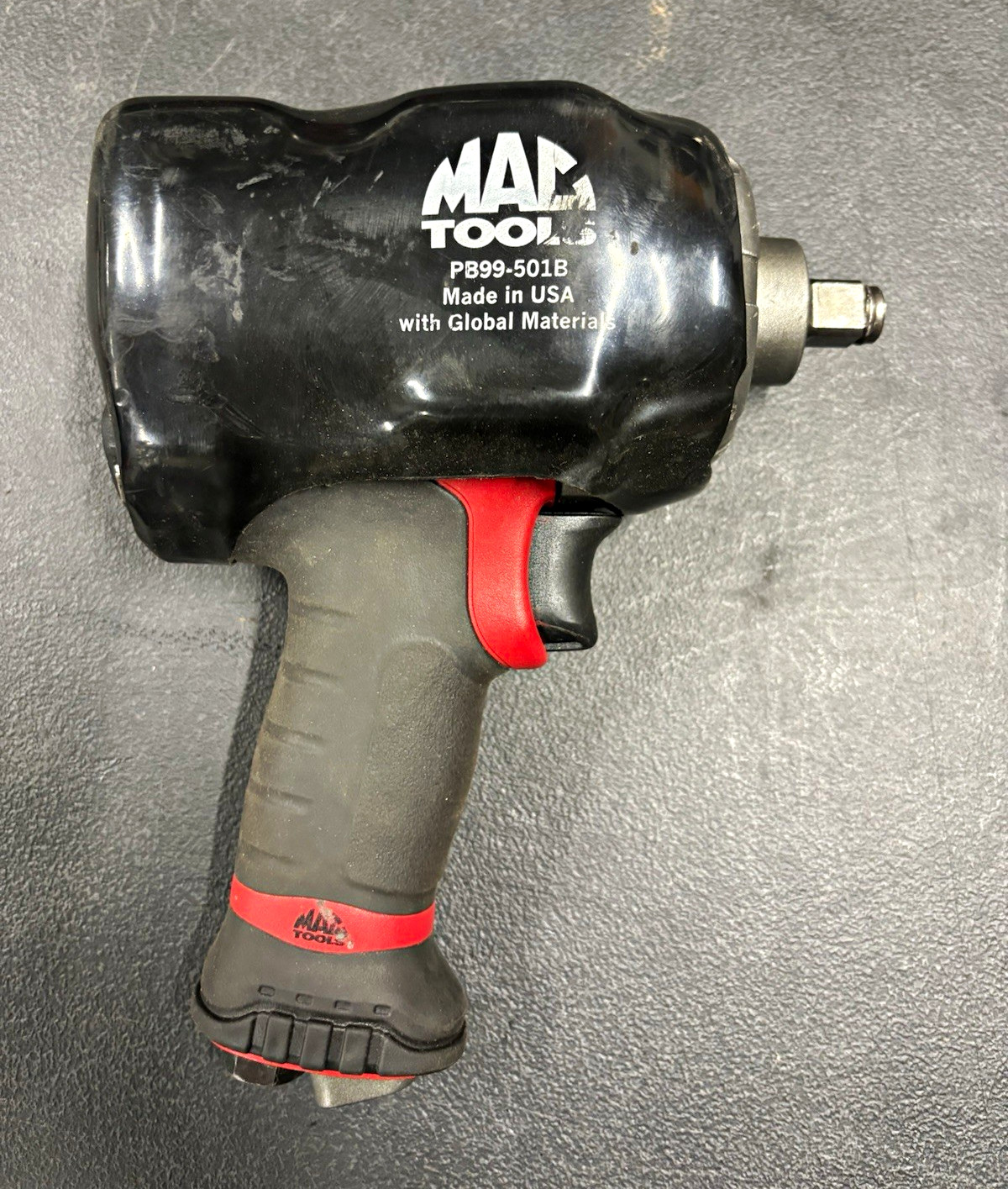 MAC Tools MPF980501 1/2 in Pistol Grip Air Impact Wrench w/ Protective Boot MAC Tools MPF980501 1/2 in Pistol Grip Air Impact Wrench w/ Protective Boot
