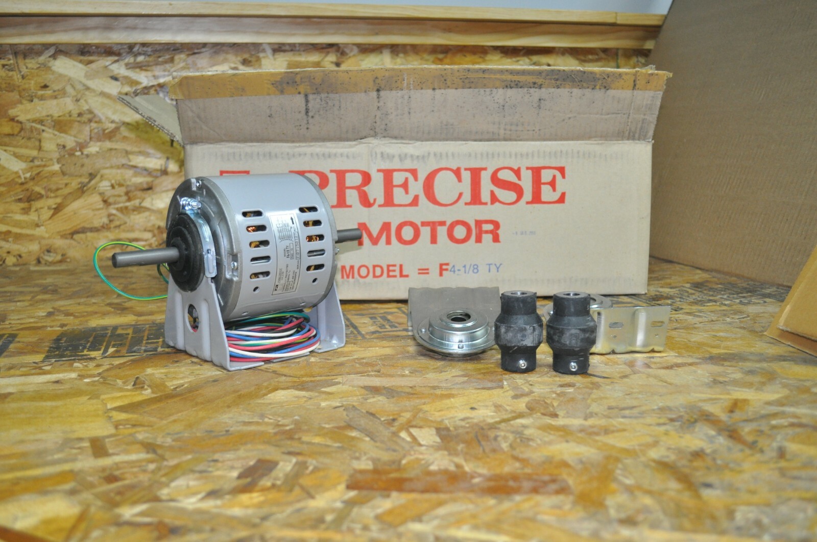 PRECISE SPLIT AC UNIT MOTOR MODEL F4-1/8 TY 220/230V 50/60HZ NOS PRECISE SPLIT AC UNIT MOTOR MODEL F4-1/8 TY 220/230V 50/60HZ NOS