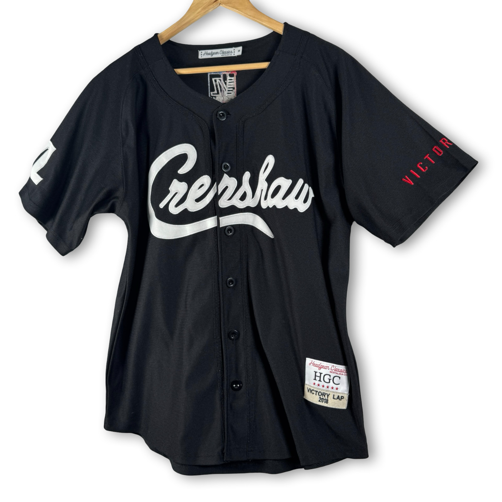 Headgear Classics Mens Crershaw Victory Lap Baseball Jersey Sz M Medium Headgear Classics Mens Crershaw Victory Lap Baseball Jersey Sz M Medium