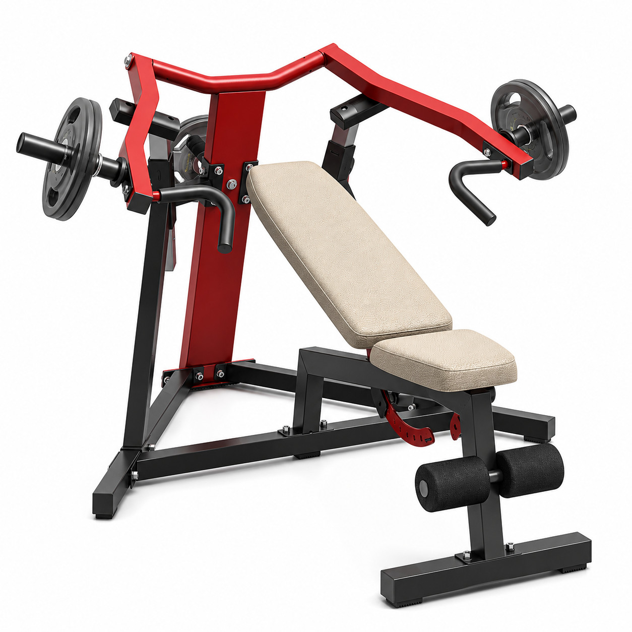 3-in-1 Chest Press Machine Incline Decline Flat Bench Heavy Duty Steel Home Gym 3-in-1 Chest Press Machine Incline Decline Flat Bench Heavy Duty Steel Home Gym