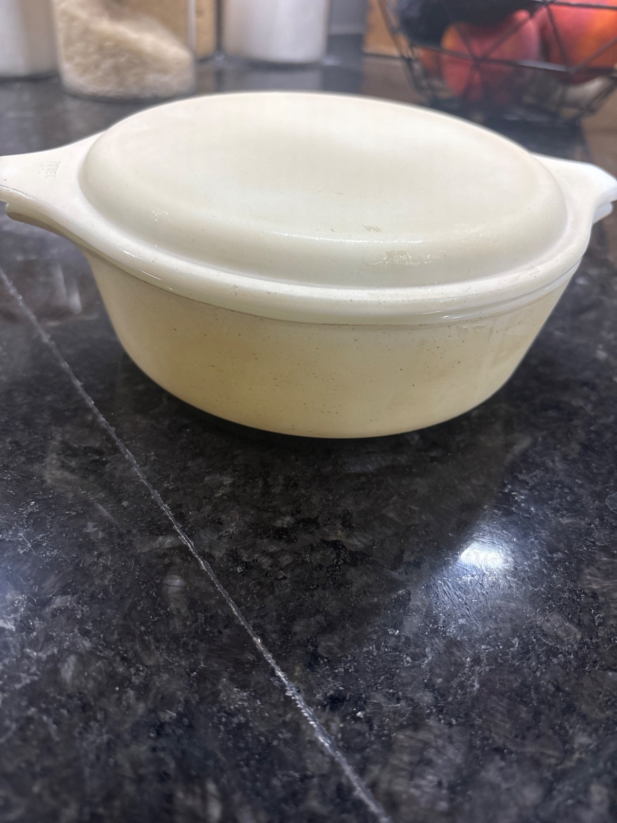 Vintage Pyrex Homestead 471 Casserole Dish With Lid