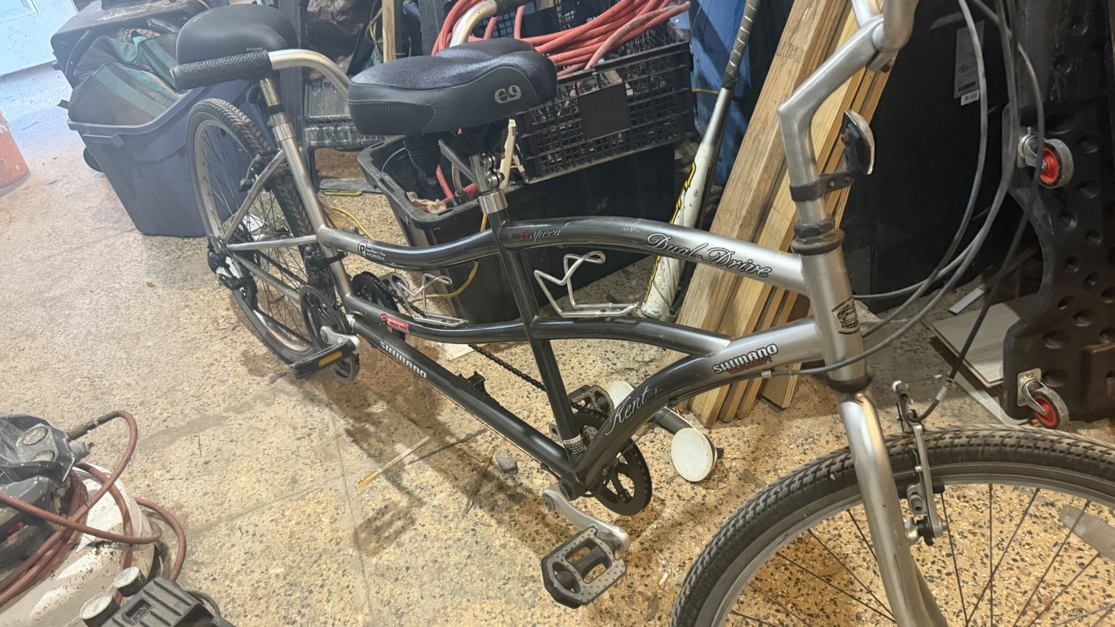 Kent Northwoods Dual Drive Tandem Bicycle - Silver Kent Northwoods Dual Drive Tandem Bicycle - Silver
