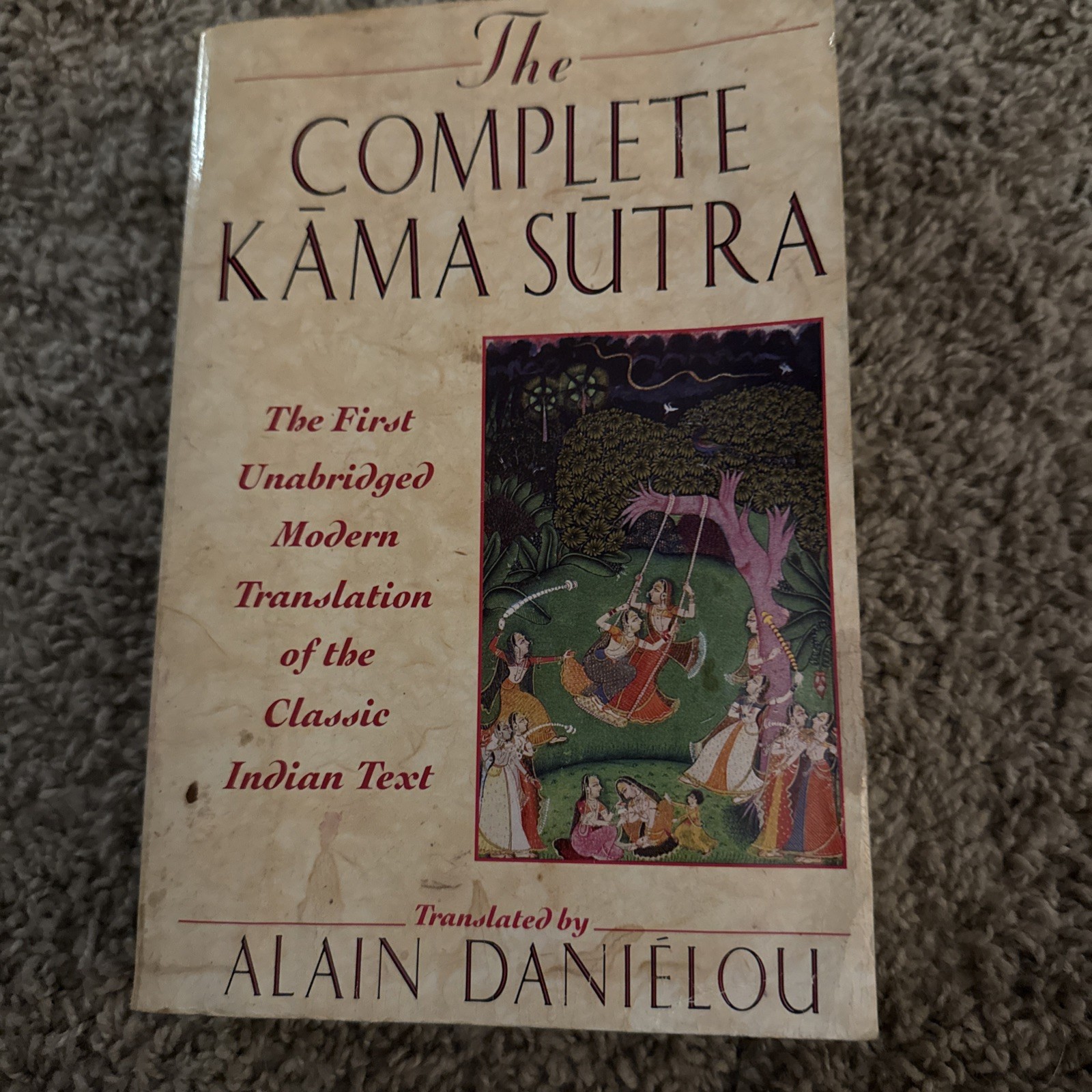 Complete Kama Sutra Alain Danielou 1994 1st Edition 1st Printing Paperback
