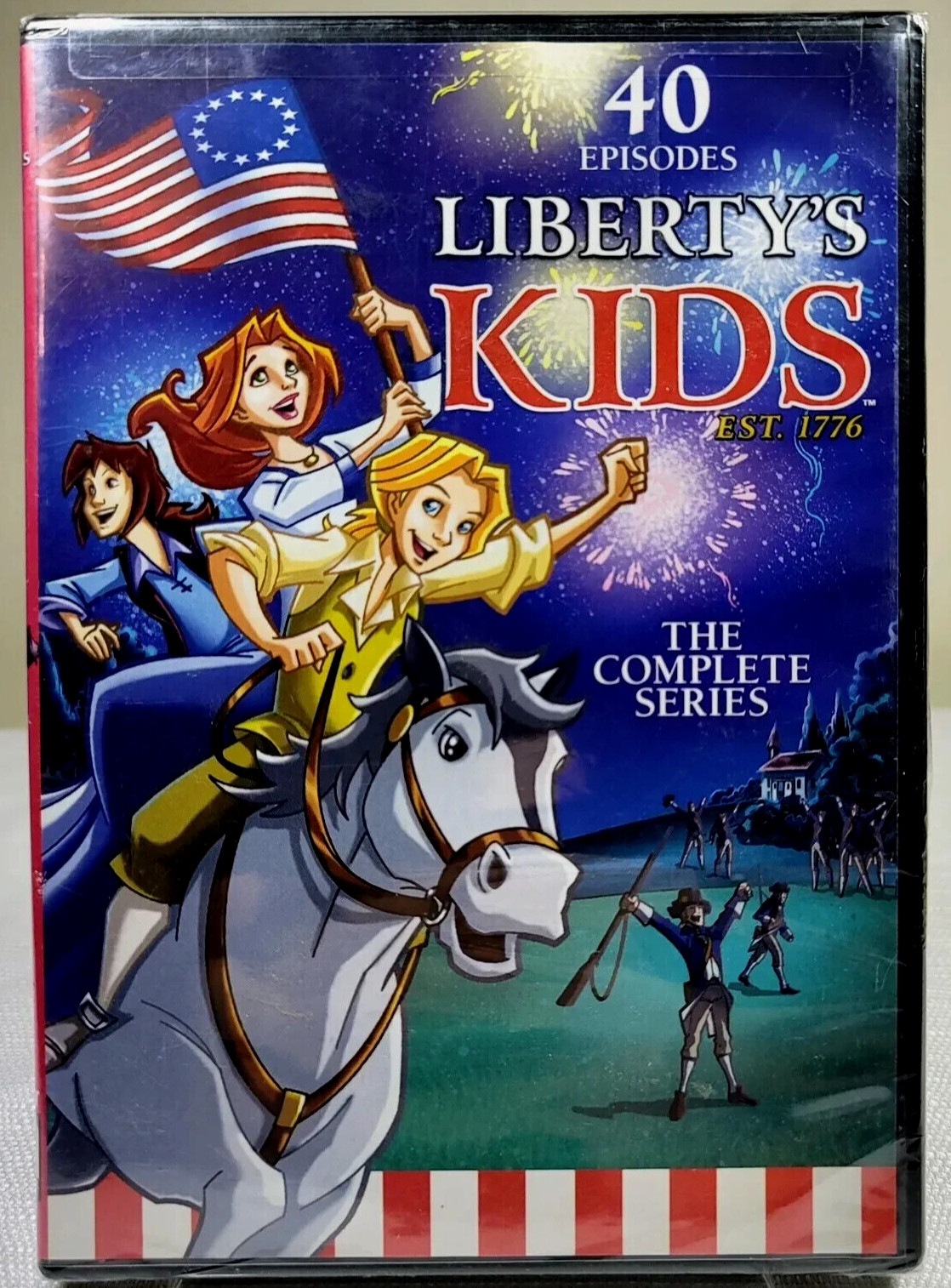 Liberty\'s Kids: The Complete Series DVD (4 Disc Set) 40 Episodes *NEW* 