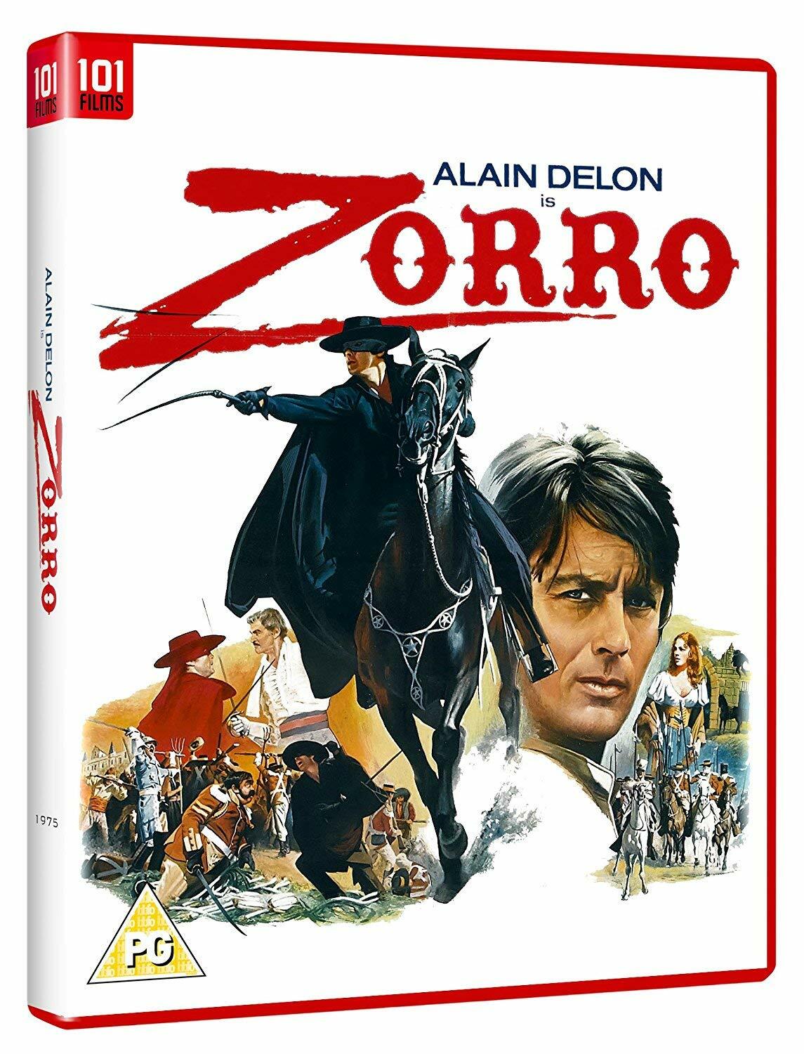 ZORRO (1975) Blu-Ray BRAND NEW  USA Compatible