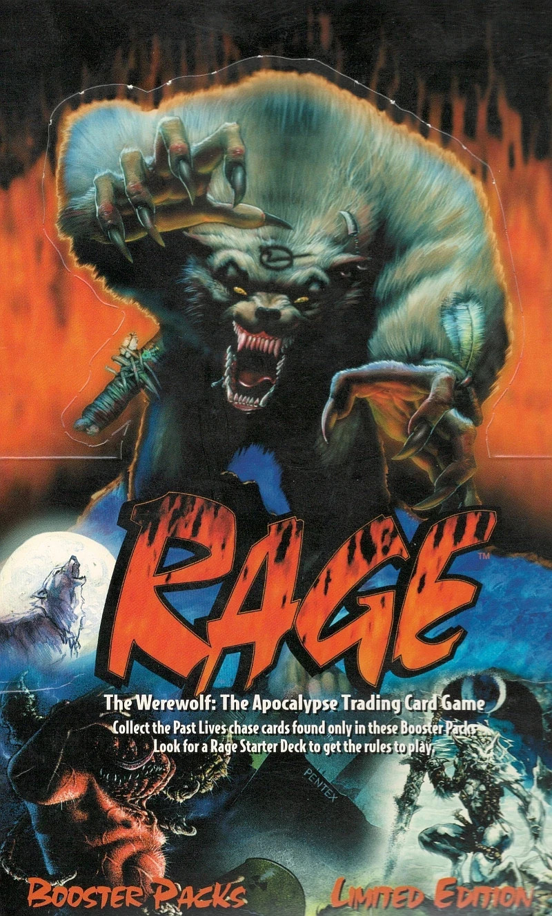 1995 Rage TCG Limited Edition Booster Box SEALED^
