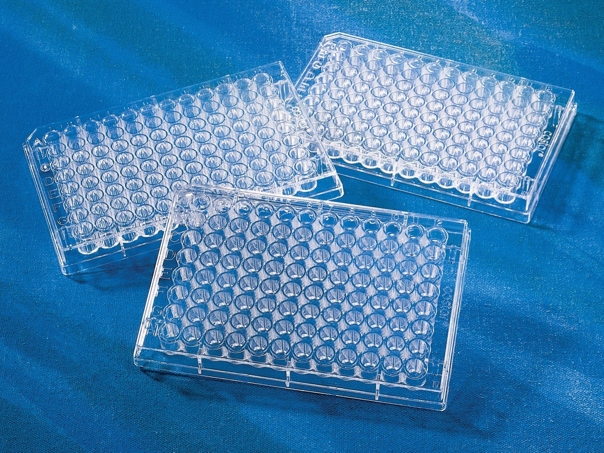 * New Box of 25 Corning 3797 COSTAR 96-Well Assay Plate/Clear/Round Bottom