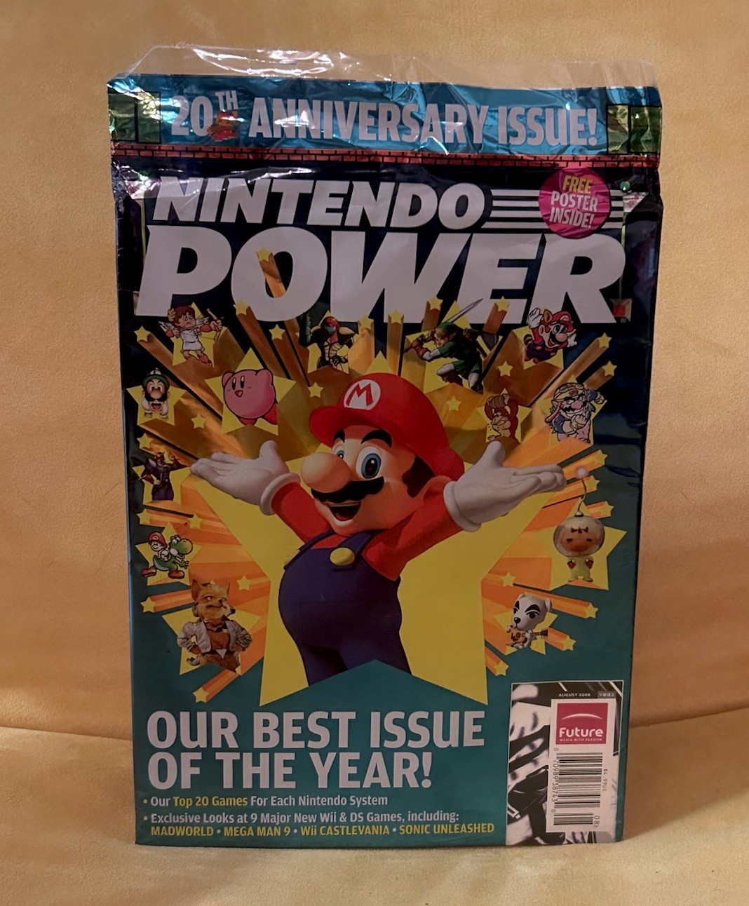 Unopened/ Sealed NINTENDO POWER: VOLUME 231- 20th Anniversary Unopened/ Sealed NINTENDO POWER: VOLUME 231- 20th Anniversary