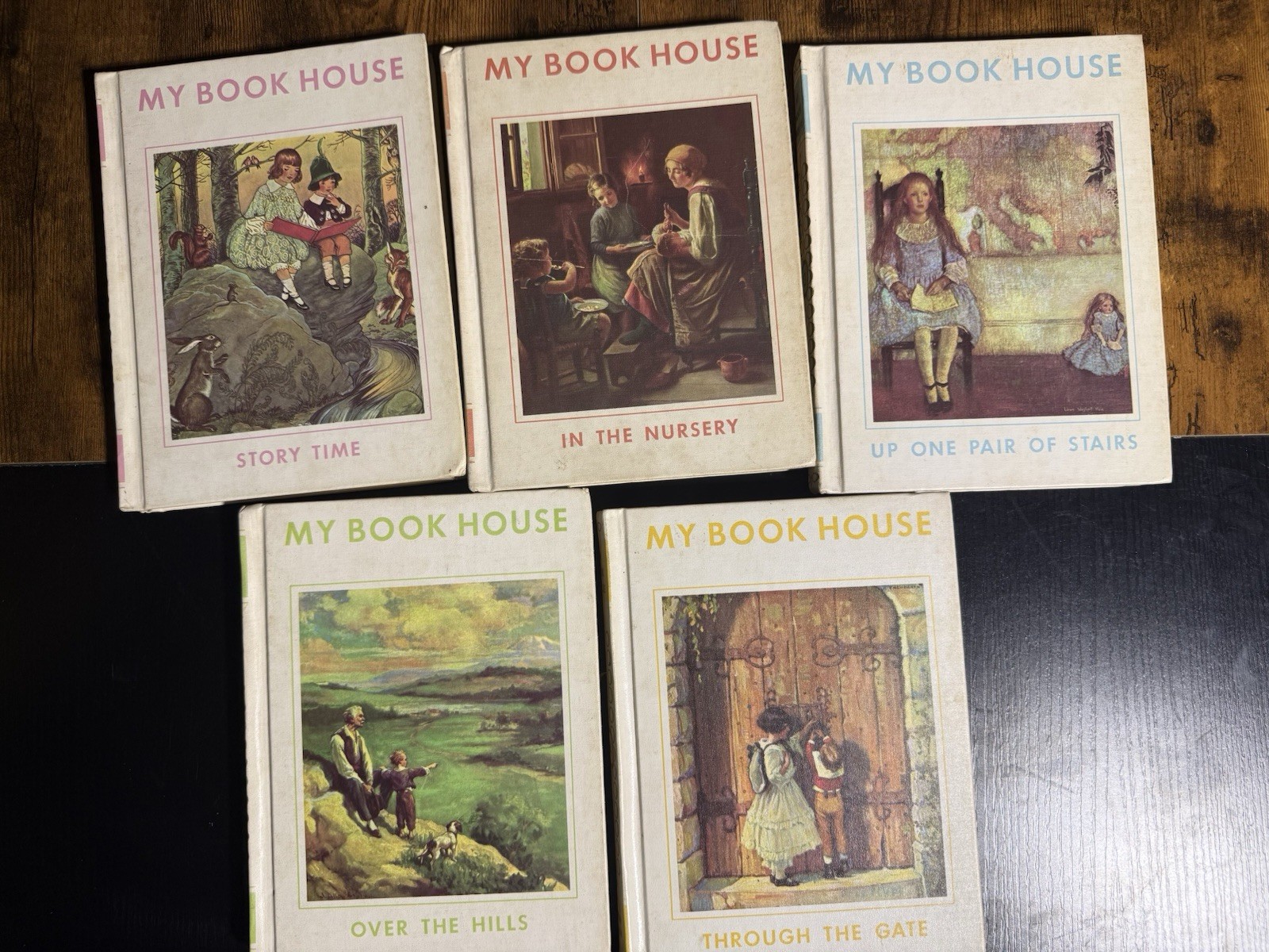 Vintage 1971 My Book House #1-#5 Children\'s Stories Books Vintage 1971 My Book House #1-#5 Children\'s Stories Books