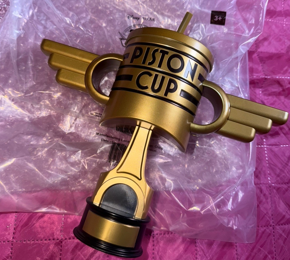 Cars 20th Anniversary Piston Trophy Cup Theaters Exclusive BRAND NEW 2026 Cars 20th Anniversary Piston Trophy Cup Theaters Exclusive BRAND NEW 2026