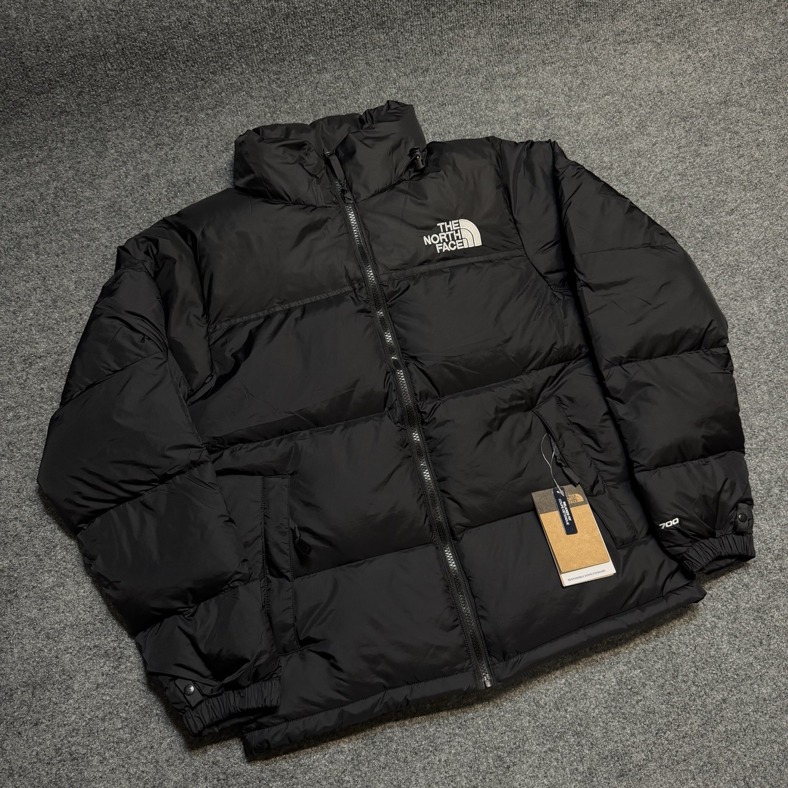 The North Face Mens 1996 Retro Nuptse 700 Down Puffer Jacket Black, S M L XL The North Face Mens 1996 Retro Nuptse 700 Down Puffer Jacket Black, S M L XL