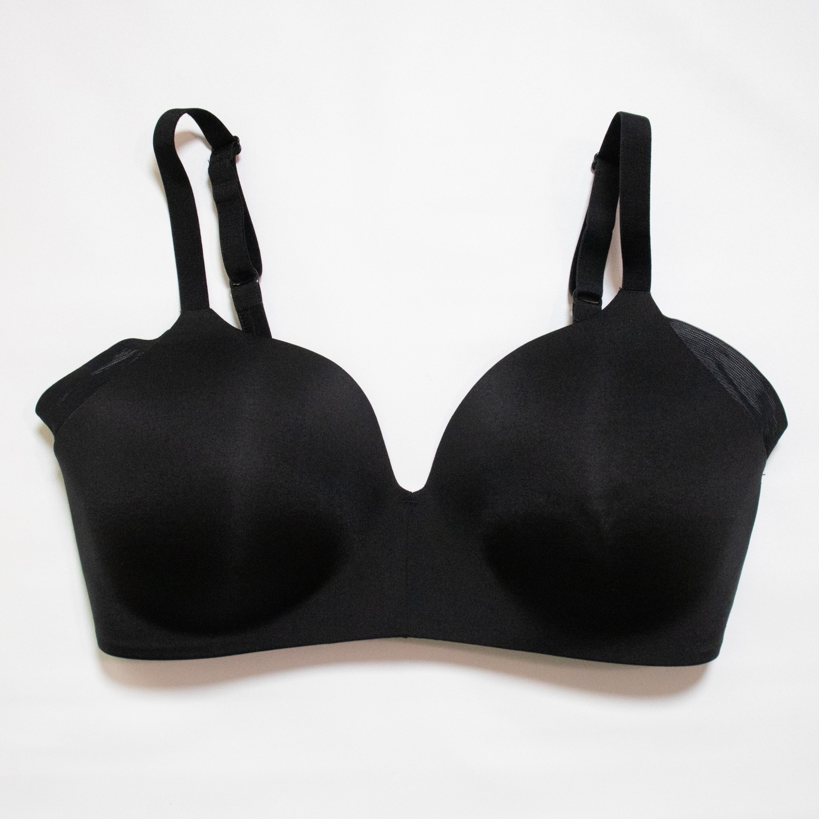 Wacoal Bra Size 34DD Ultimate Side Smoother Black Lined Contour 852281 Wireless Wacoal Bra Size 34DD Ultimate Side Smoother Black Lined Contour 852281 Wireless