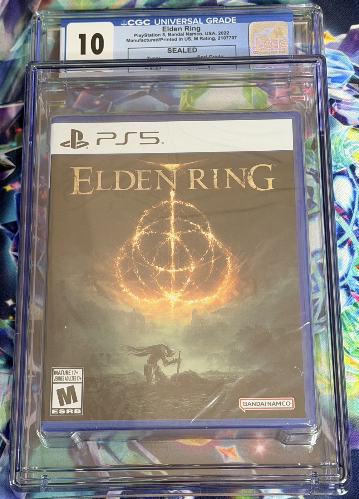 2022 PS5 ELDEN RING Bandai Namco USA CGC 10 A++ Seal 2107707 ONLY ONE ON EBAY