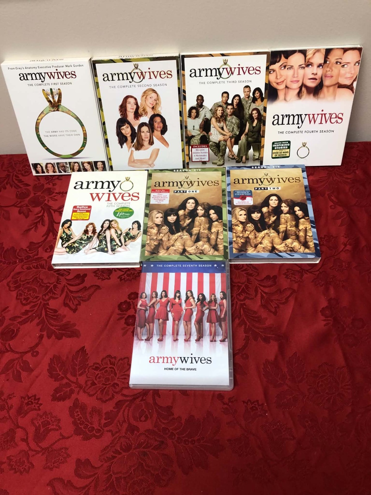 Army Wives The Complete Series Seasons 1-7 DVD ABC Studios Lifetime Army Wives The Complete Series Seasons 1-7 DVD ABC Studios Lifetime
