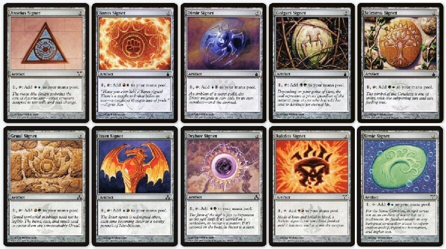 Set of All 11 Signets Magic: the Gathering MTG Commander EDH + Arcane Signet Set of All 11 Signets Magic: the Gathering MTG Commander EDH + Arcane Signet