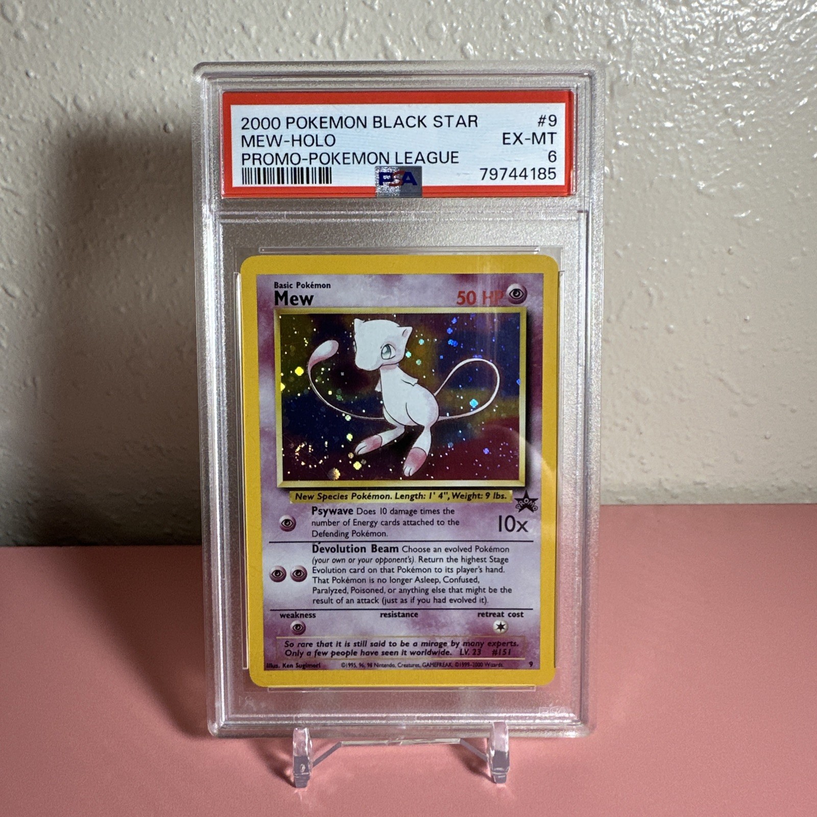 Mew 09/53 Wotc Promo Holo Mew 09/53 Wotc Promo Holo