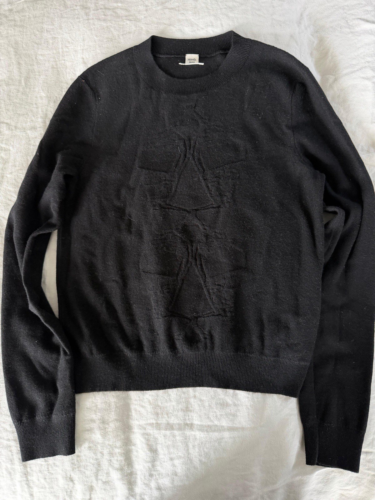 Hermes NEW Black 36 Sweatshirt NWT Pullover Hermes NEW Black 36 Sweatshirt NWT Pullover