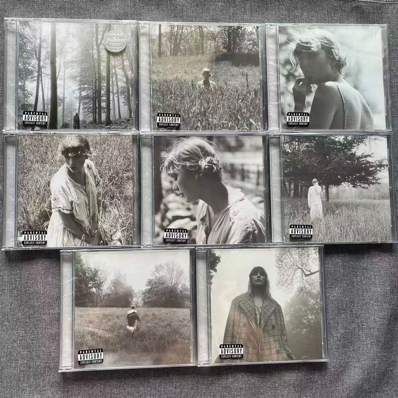 Taylor Swift - Folklore 8‑CD Set Limited Edition Album Collection New & Sealed