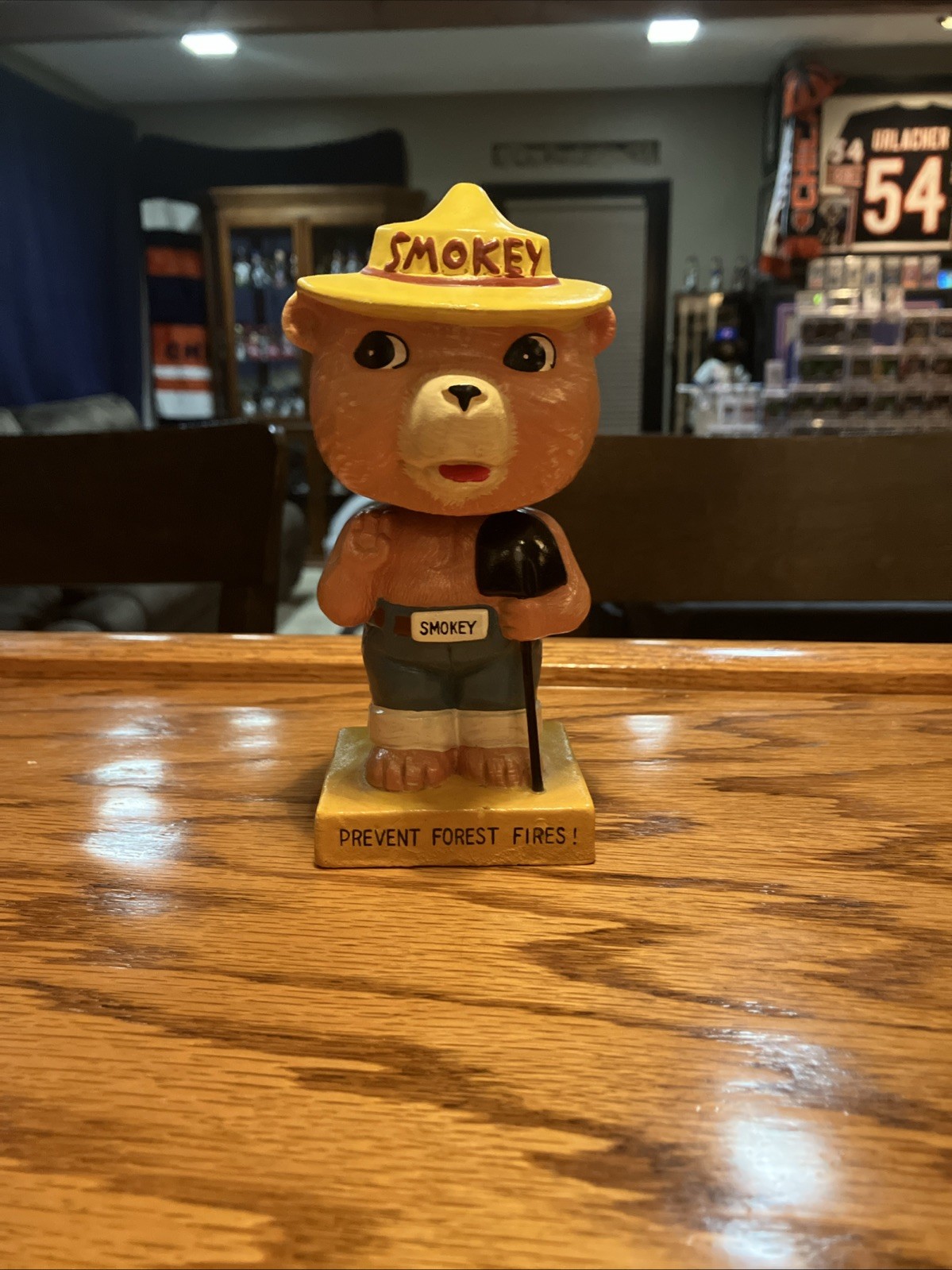 Vintage 1960's SMOKEY the BEAR Bobblehead Nodder Rare-Japan Mint Condition Vintage 1960's SMOKEY the BEAR Bobblehead Nodder Rare-Japan Mint Condition
