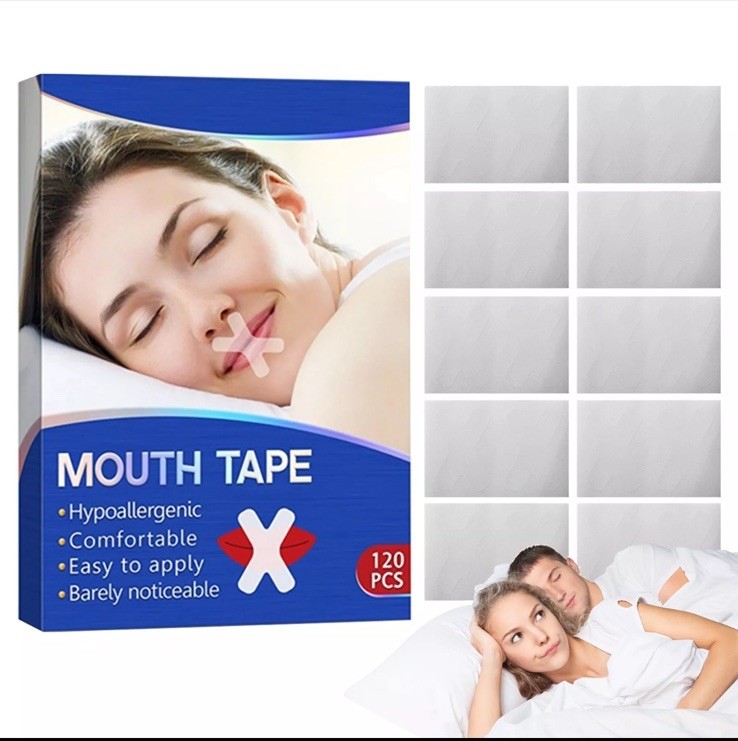 2*120Pcs Mouth Patch Tape Strip Advanced Gentle for Better Nose Improved Breathe 2*120Pcs Mouth Patch Tape Strip Advanced Gentle for Better Nose Improved Breathe