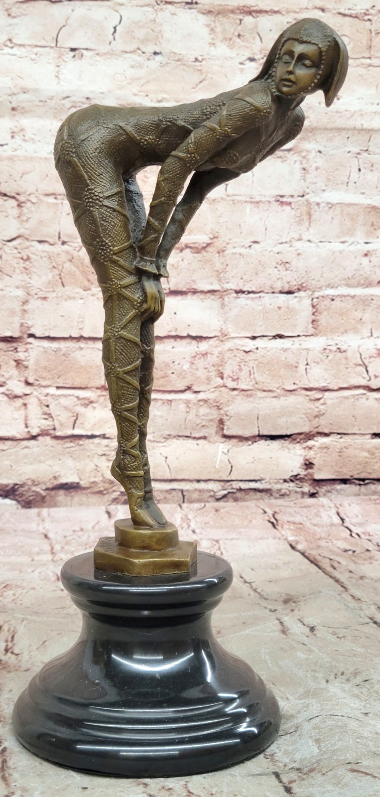 Chiparus Bronze Sculpture Art Deco Dancer Hot Cast Figurine Woman Figure Decoor