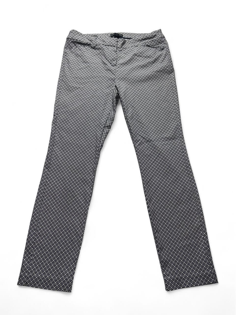 Cynthia Rowley Women\'s Pants Size 6 Black White Geometric Print Trousers Cynthia Rowley Women\'s Pants Size 6 Black White Geometric Print Trousers