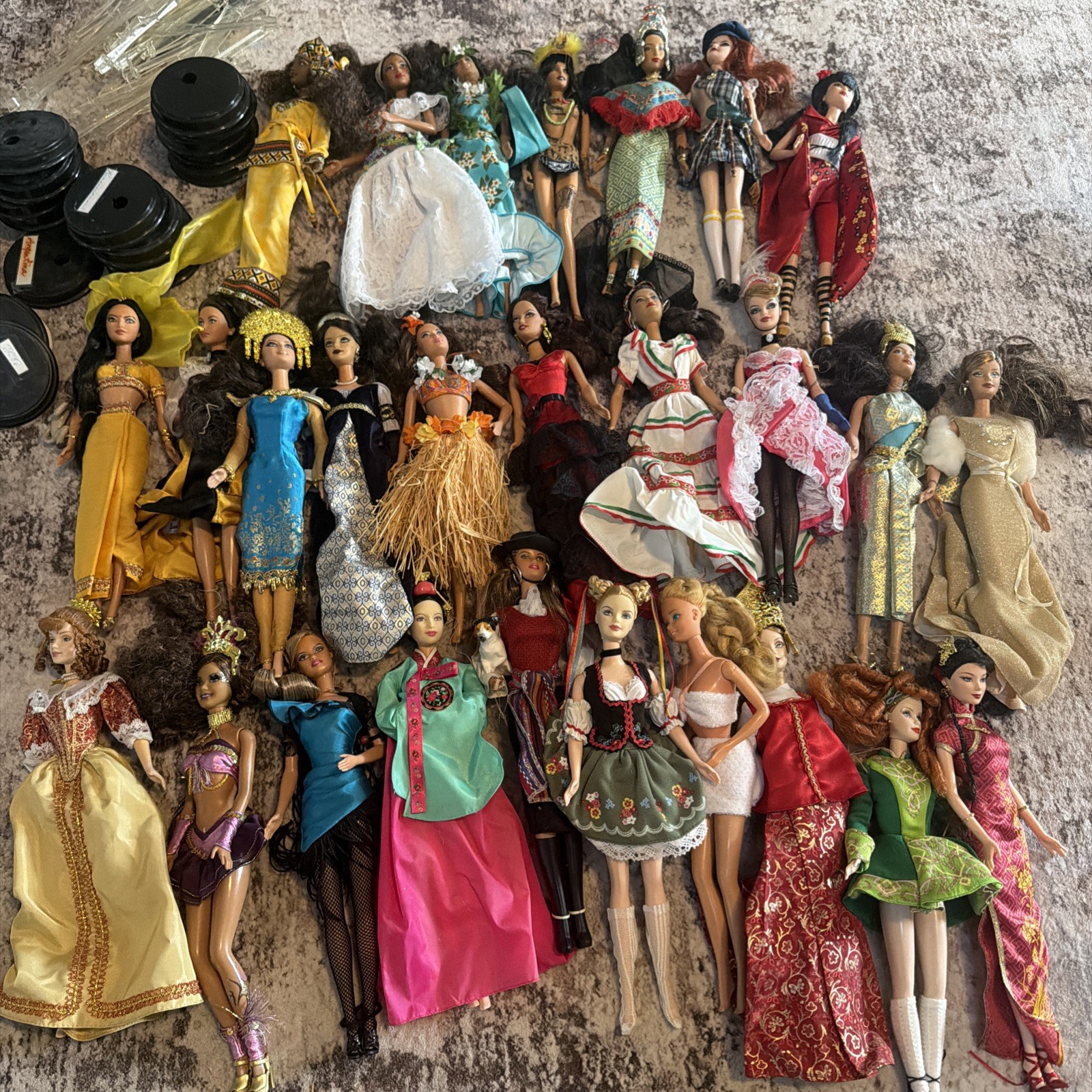 27 Barbies of the World Princess / festivals dolls - Will Separate