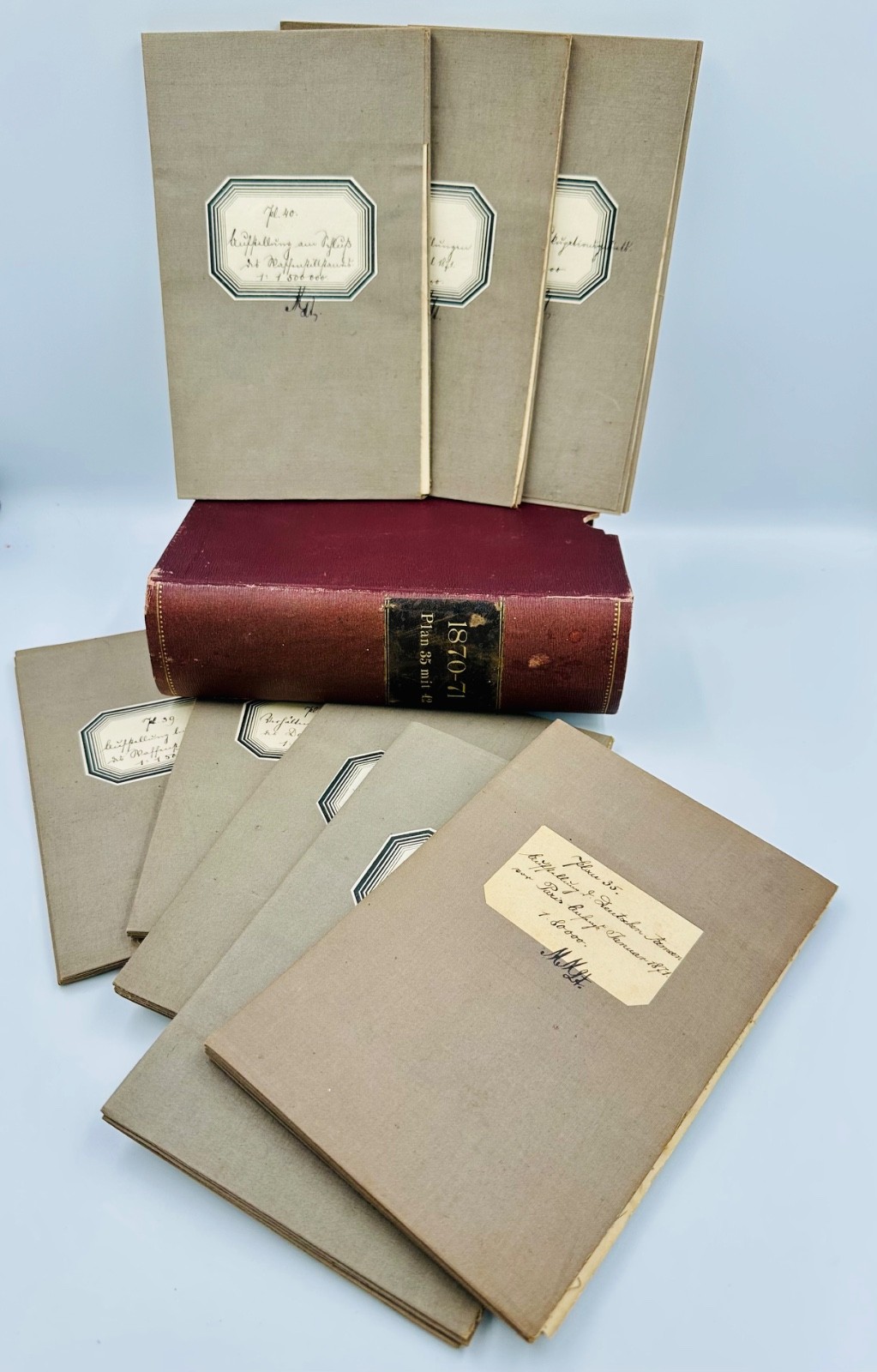German General Staff History of the Franco-Prussian War Maps 35-42