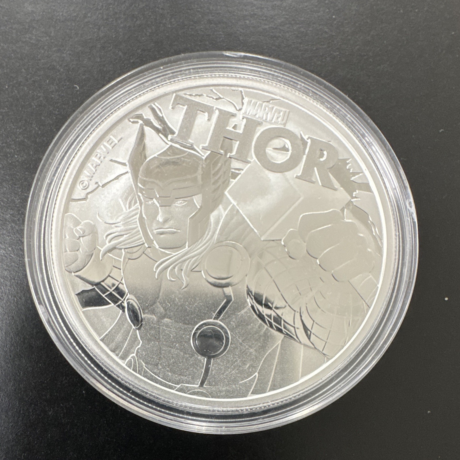 Marvel 2018 Tuvalu Thor $1 1oz .9999 Silver Coin Uncertified Ungraded Marvel 2018 Tuvalu Thor $1 1oz .9999 Silver Coin Uncertified Ungraded