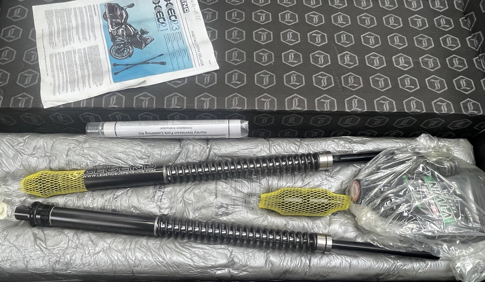 LEGEND HARLEY DAVIDSON 1997 - 2013 FL TOURING front Fork Kit 0414-0748 $1100 OG LEGEND HARLEY DAVIDSON 1997 - 2013 FL TOURING front Fork Kit 0414-0748 $1100 OG