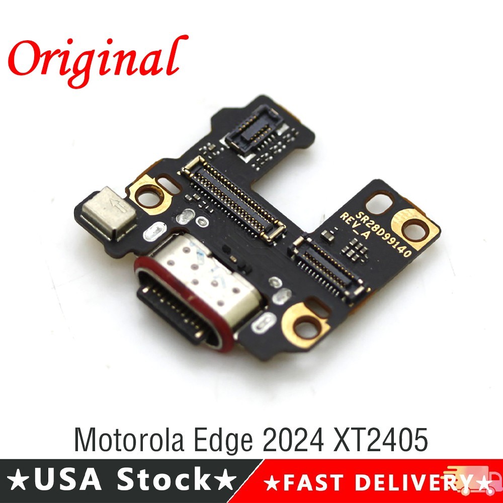 OEM USB Charging Port Board Connector Dock For Motorola Edge 2024 XT2405 USA OEM USB Charging Port Board Connector Dock For Motorola Edge 2024 XT2405 USA