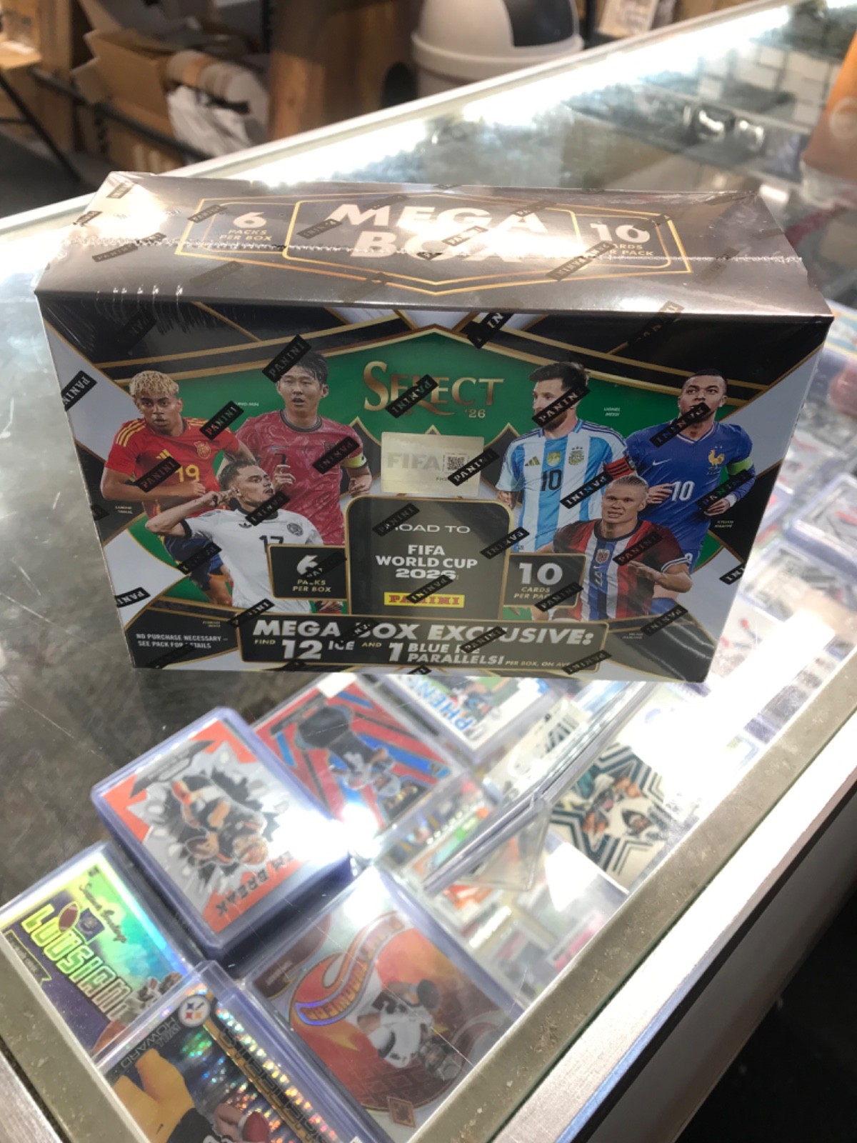 2026 Panini Select Road To FIFA World Cup Soccer Hobby Mega Box 2026 Panini Select Road To FIFA World Cup Soccer Hobby Mega Box