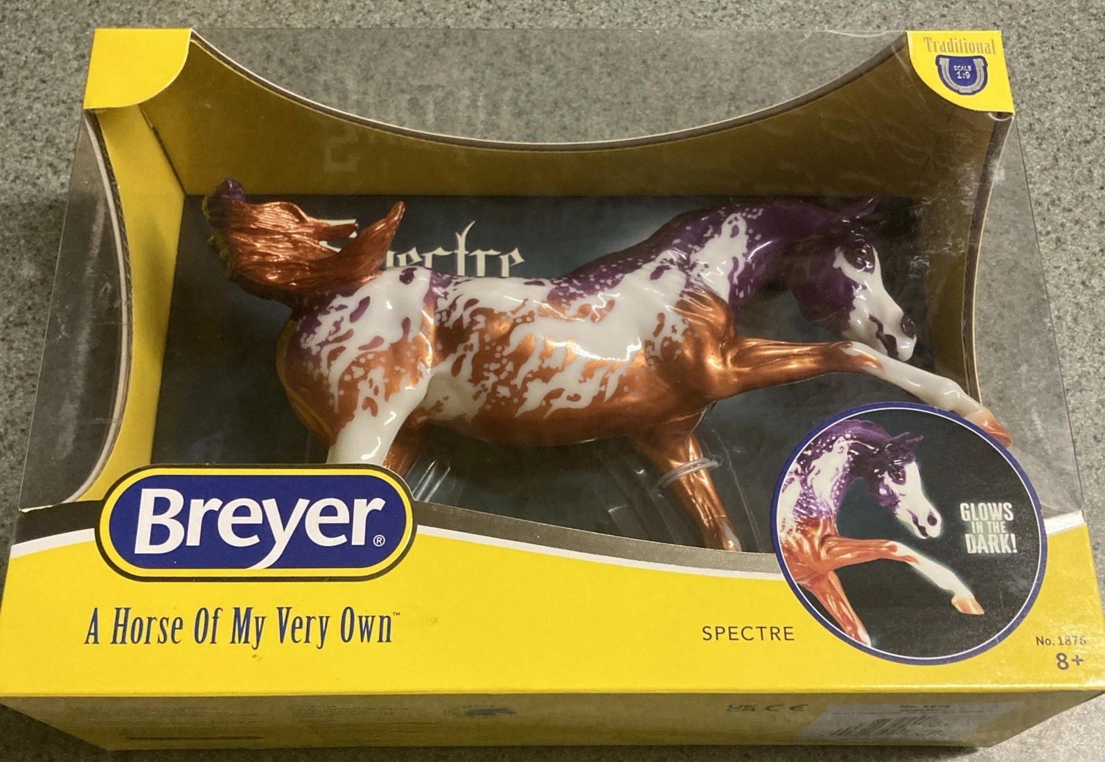 BREYER HORSES #1876 Spectre Halloween Traditional Horse BREYER HORSES #1876 Spectre Halloween Traditional Horse