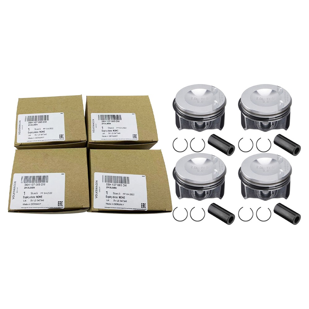 4X OEM KS Upgraded Piston Set Φ23mm for VW Tiguan AUDI A4 Q5 2.0T 06H107065DM