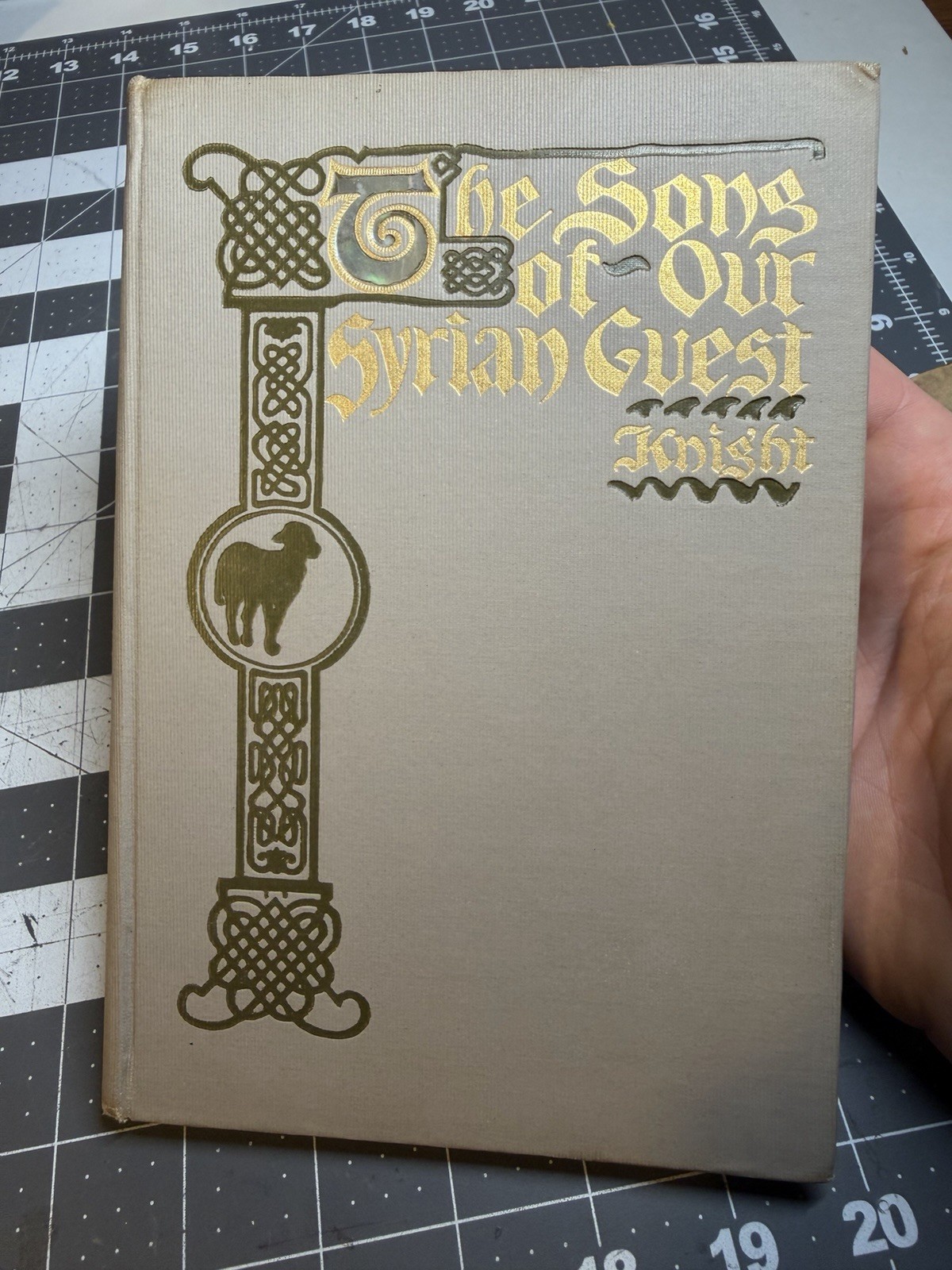 Vintage 1904 The Song of Our Syrian Guest William Allen Knight mother of pearl 