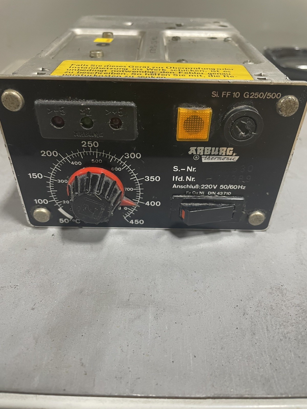 ARBURG Temperature Control FF10G250/500 ARBURG Temperature Control FF10G250/500