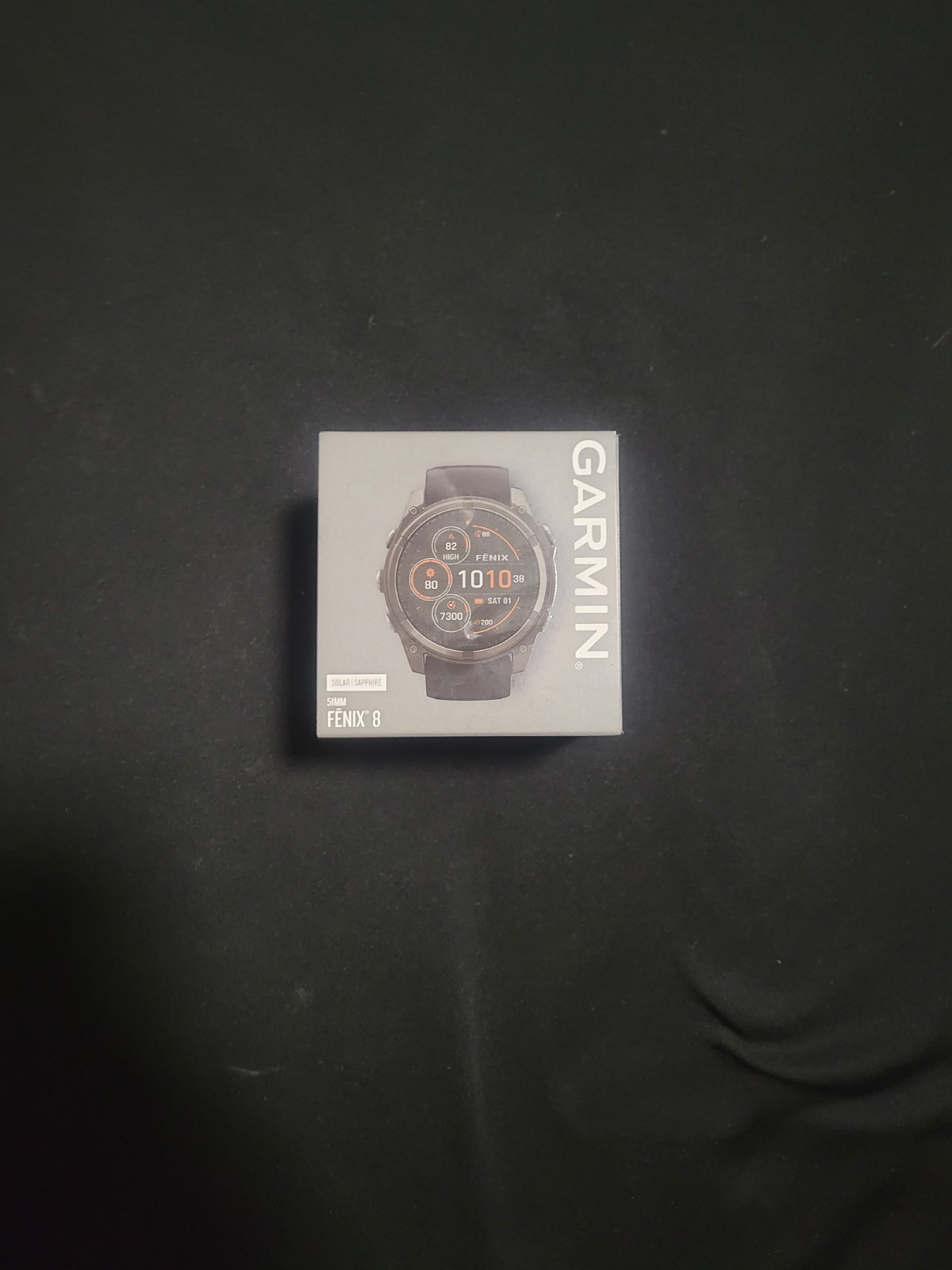 Garmin Fenix 8 - 51 mm Solar Sapphire Carbon Gray DLC Titanium GPS Smartwatch
