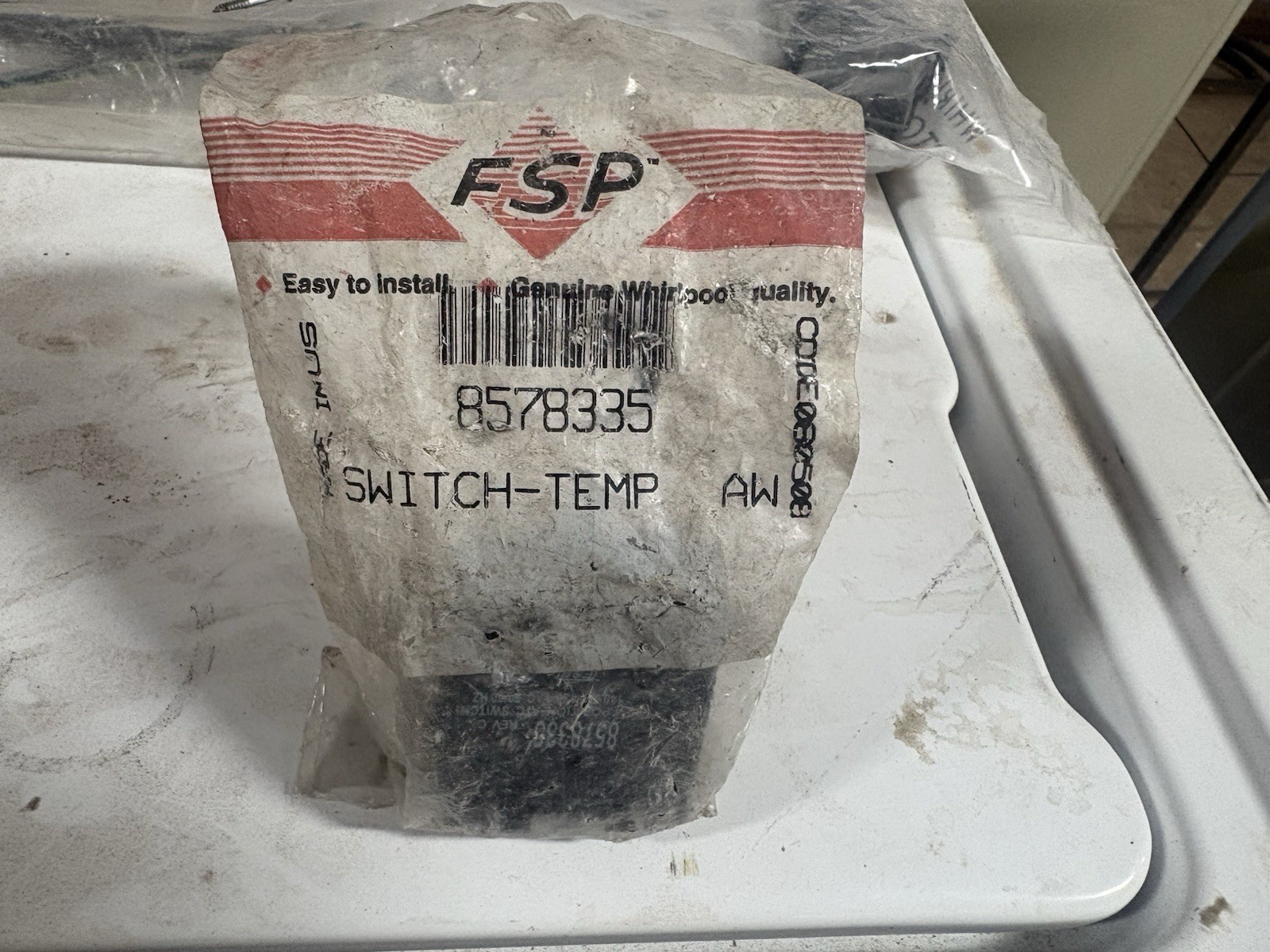 Whirlpool Washer Temperature Switch 8578335 Whirlpool Washer Temperature Switch 8578335