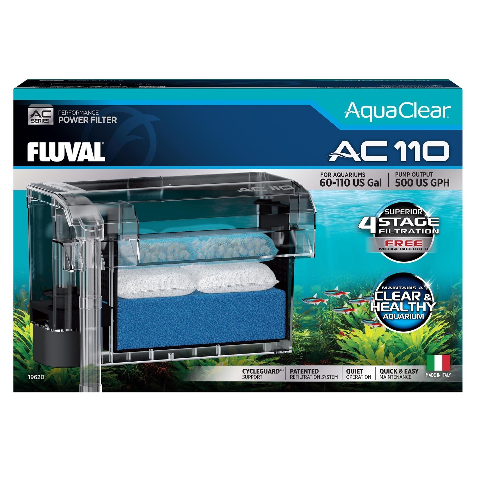 Fluval AC Power Filter Size: 110 Gal Fluval AC Power Filter Size: 110 Gal