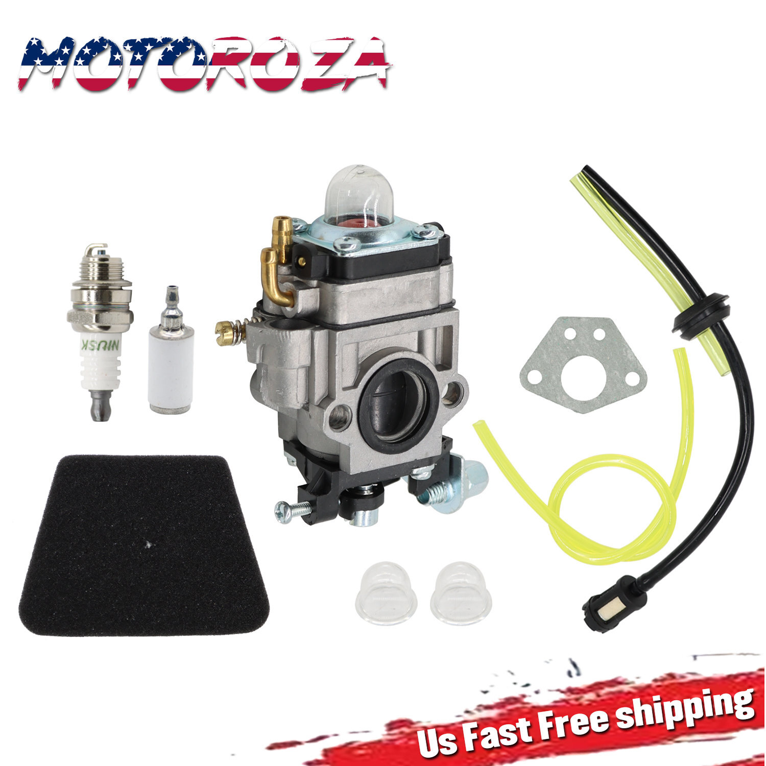 300486 Carburetor For Earthquake E43 E43CE E43WC Auger MC43 MC43E MC43C Trimmer 300486 Carburetor For Earthquake E43 E43CE E43WC Auger MC43 MC43E MC43C Trimmer