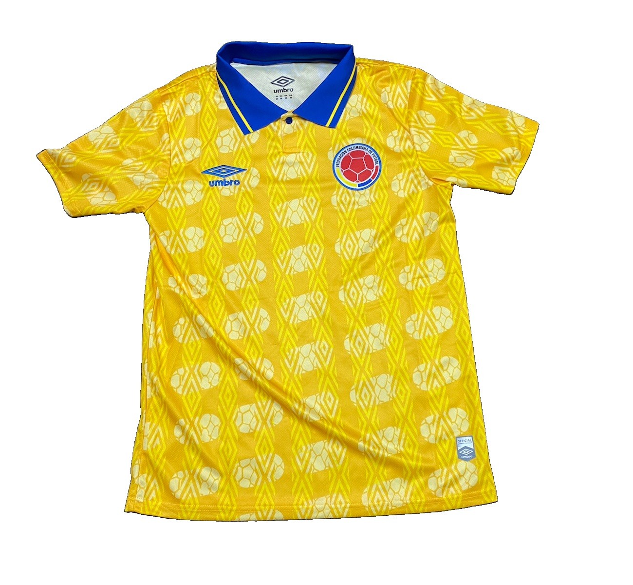 Colombia Soccer | Men’s Medium Retro Jersey Colombia Soccer | Men’s Medium Retro Jersey