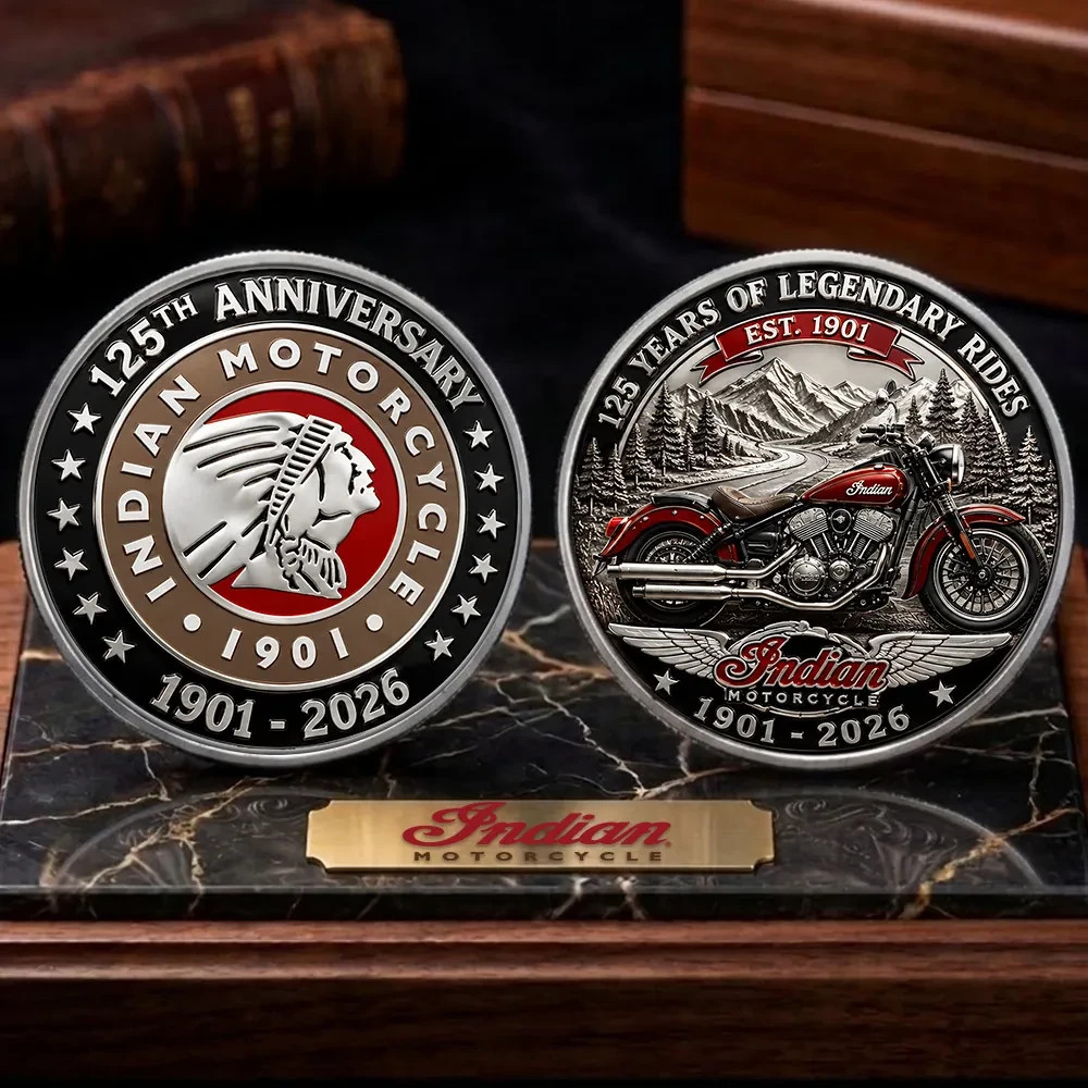 Indian Motorcycle 125th Anniversary Commemorative Coin