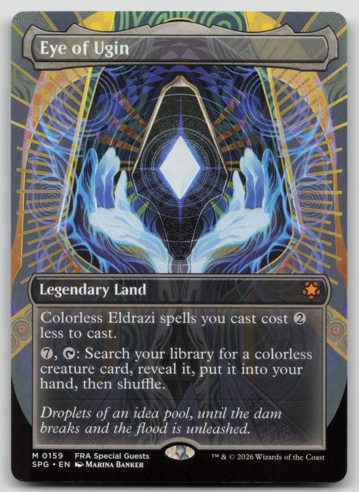 Eye of Ugin (Borderless) 159 SPG MTG Mythic NM