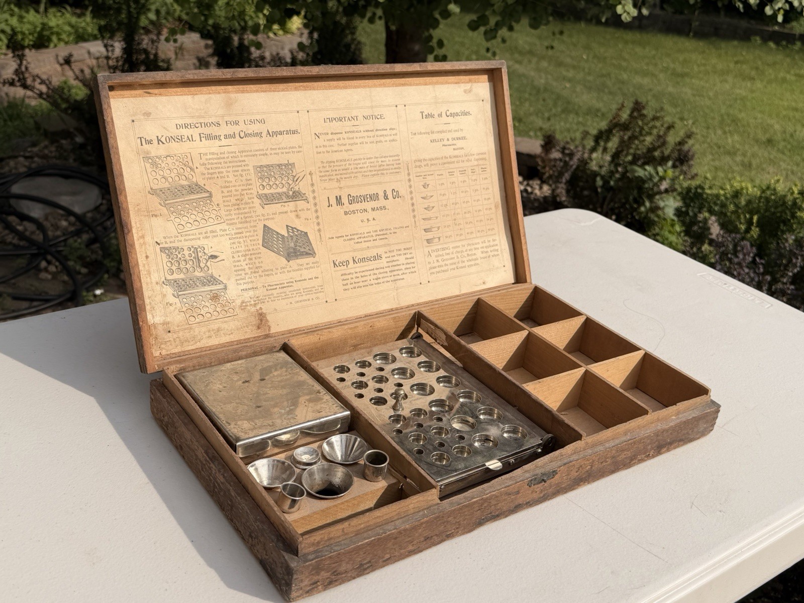 Antique Apothecary / Pharmacy “KONSEAL FILLING and CLOSING APPARATUS” - C1900