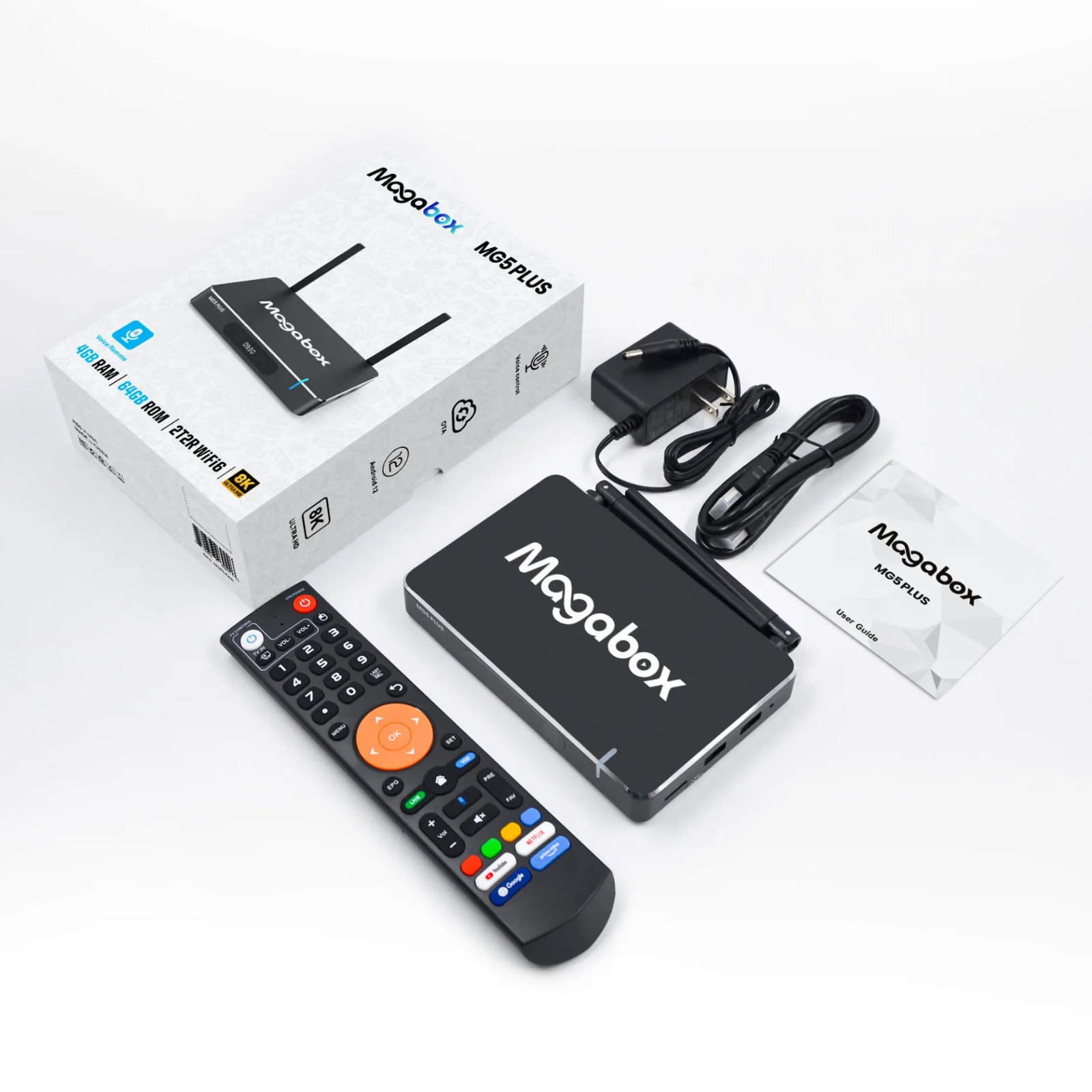 Magabox MG5 PLUS 8k UHD Android Media Player TV Box Magabox MG5 PLUS 8k UHD Android Media Player TV Box