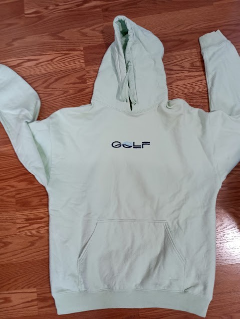 Golf Wang Tyler The Creator Men’s Hoodie Embroidered Mint Green Medium Golf Wang Tyler The Creator Men’s Hoodie Embroidered Mint Green Medium